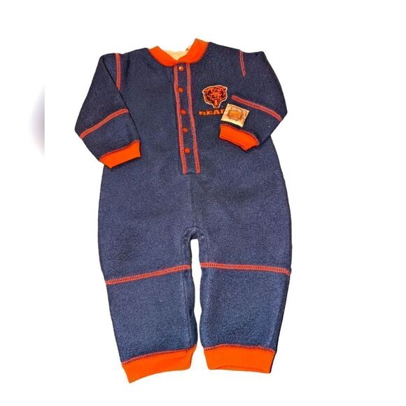 NFL‎ Chicago Bears vintage fleece outfit 12 months - Picture 1 of 3